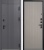 LUX-12 NEW (нестандарт) Антрацит муар+Кашемир графит / Кашемир грей, Кашемир белый